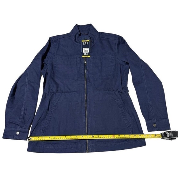 Gap women’s jacket lightweight size large blue color zip up nwt - Picture 5 of 11